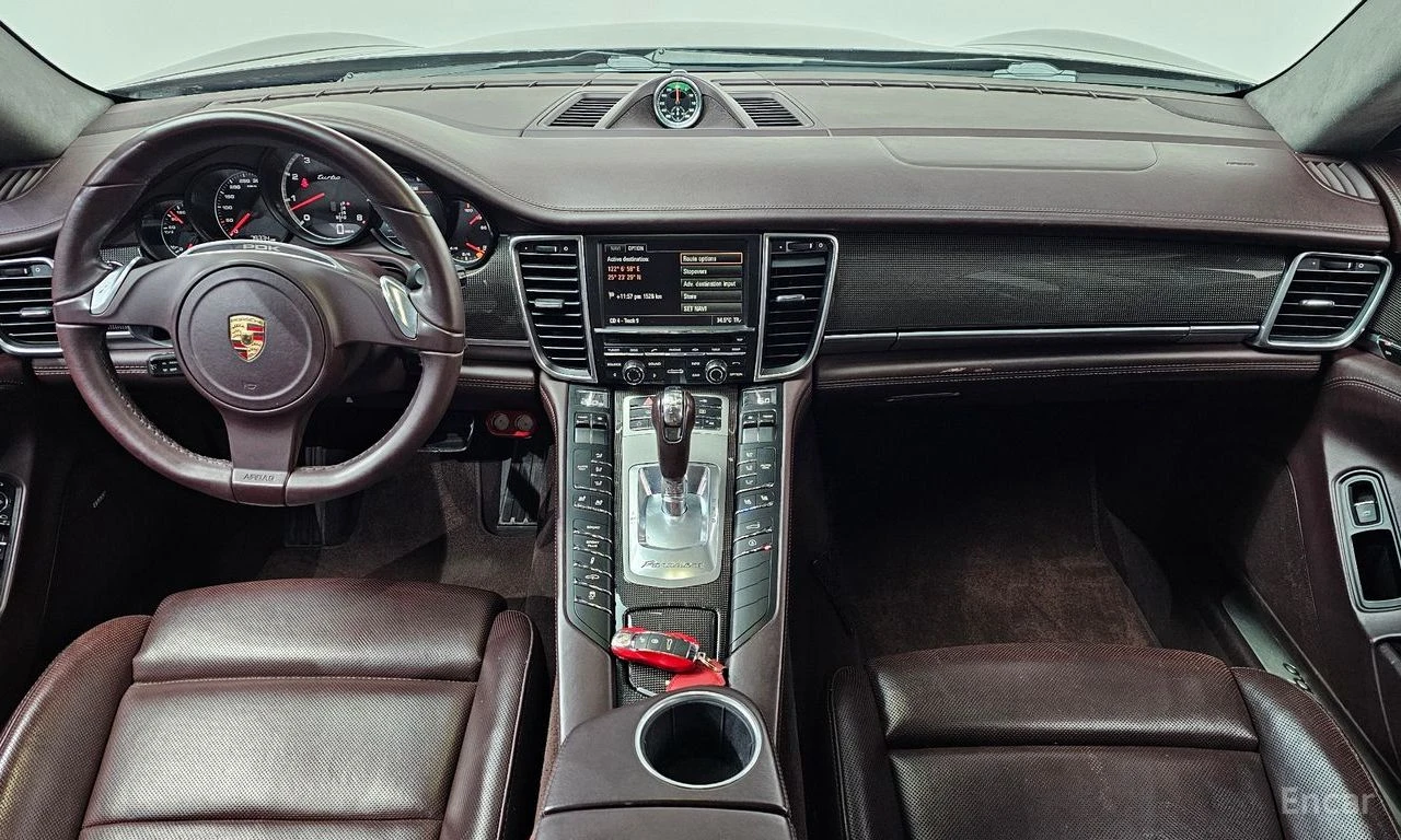 Porsche Panamera TURBO* PDK* ПОДГРЕВ* ОБДУХВАНЕ* ДИСТРОНИК* КАМЕРА*, снимка 8 - Автомобили и джипове - 55213265