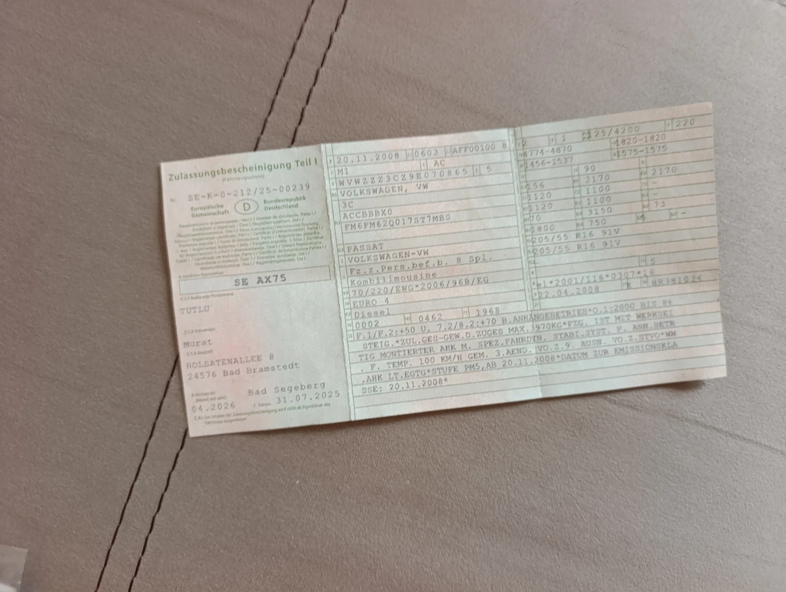 VW Passat, снимка 8 - Автомобили и джипове - 55248862
