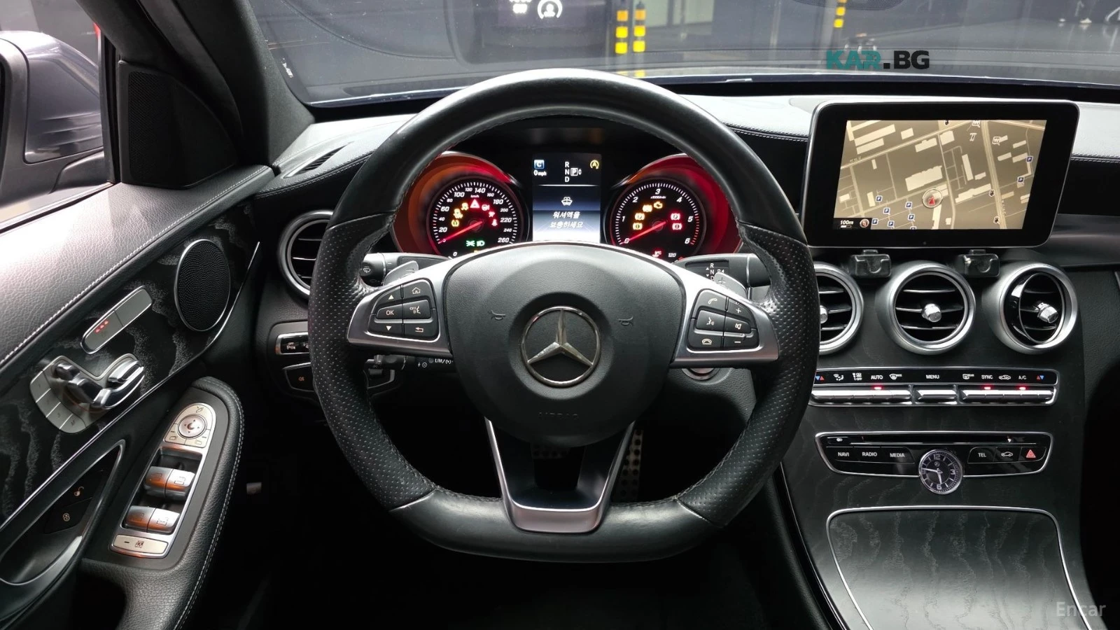 Mercedes-Benz C 250 BlueTec 4MATIC AMG LINE* ХЕДЪП* ПОДГРЕВ* КАМЕРА, снимка 5 - Автомобили и джипове - 55887338