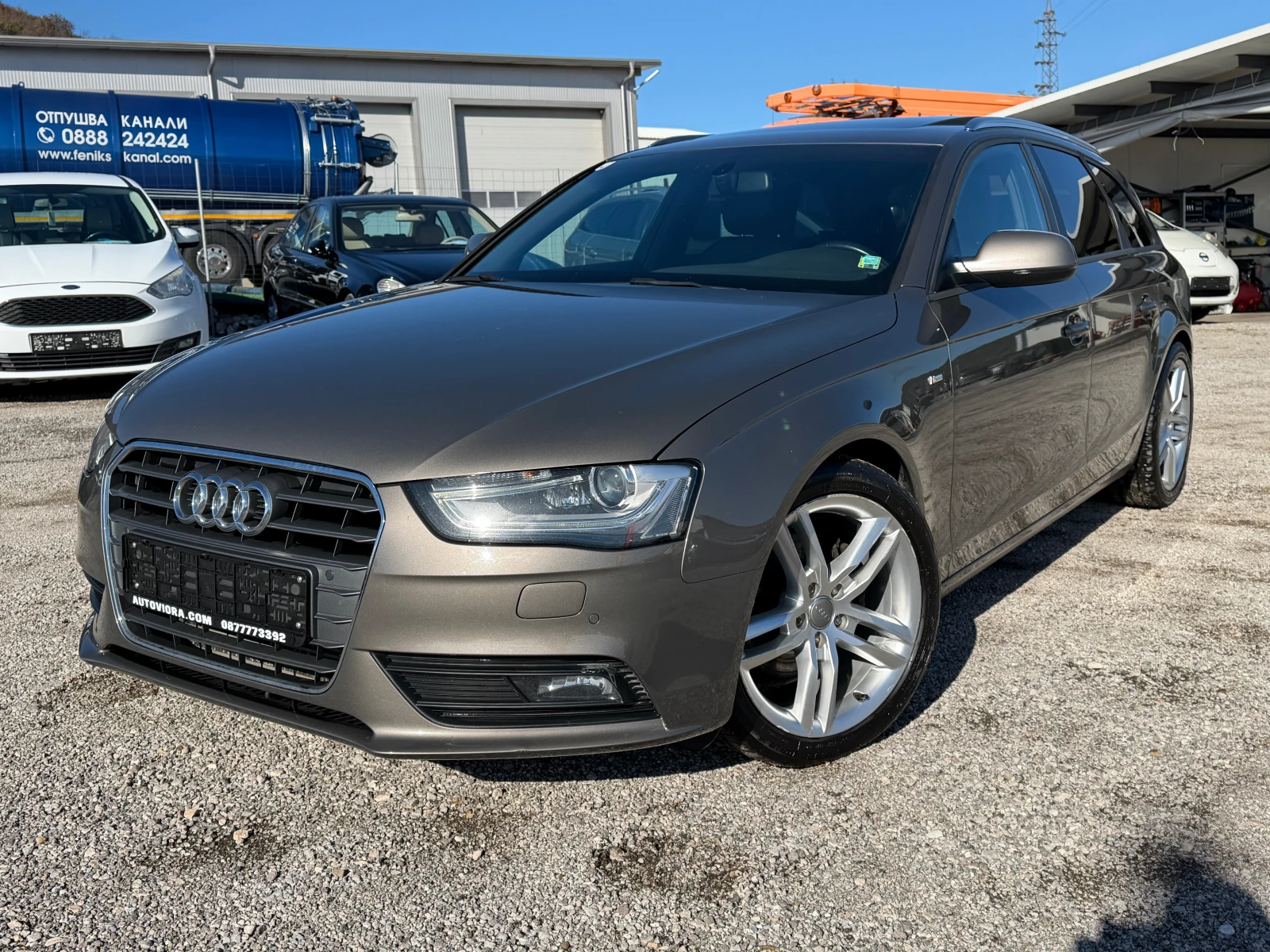 Audi A4 2.0TDI-S LINE-Автоматик-кожа-панорама-теглич-нави