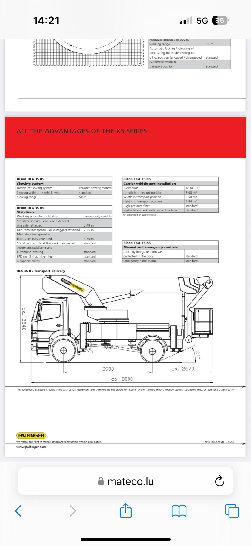 ��������� Palfinger Bison 35 TKA | Mobile.bg � ����������� 16
