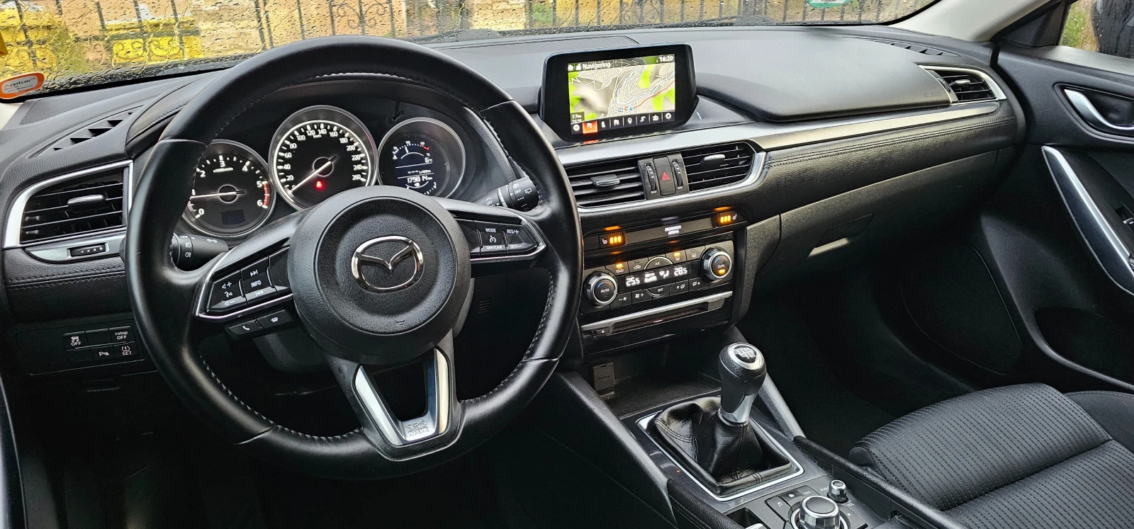 Mazda 6 2.2 SKYACTIV-D 150 Prime Line , снимка 10 - Автомобили и джипове - 52675073