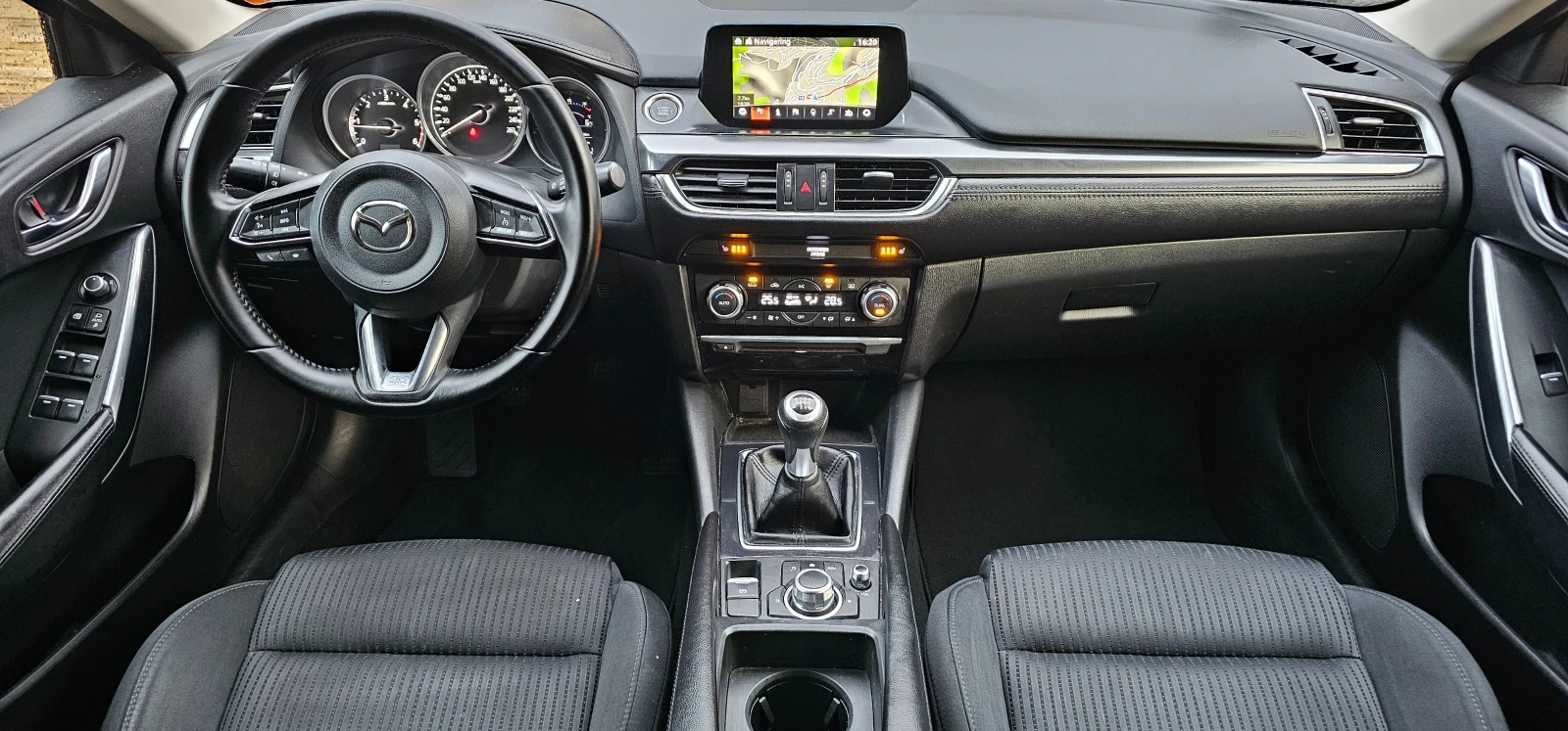Mazda 6 2.2 SKYACTIV-D 150 Prime Line , снимка 12 - Автомобили и джипове - 52675073