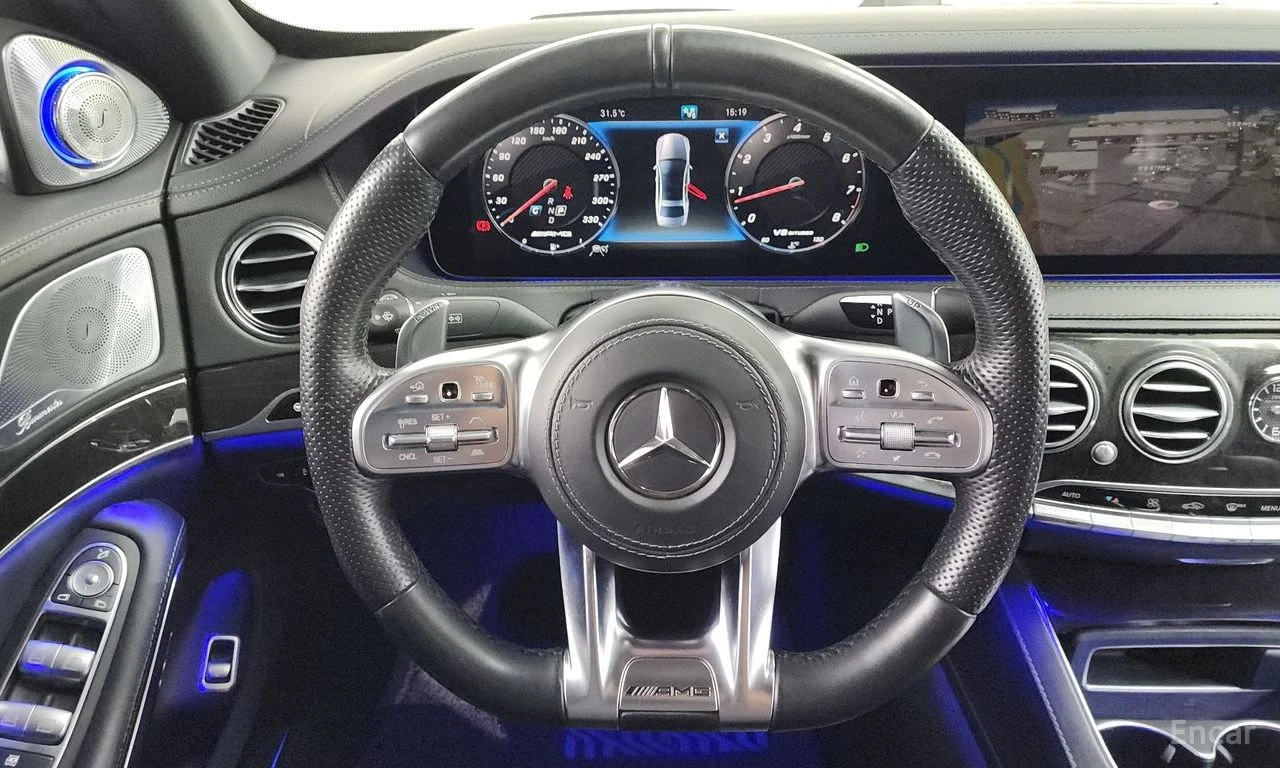 Mercedes-Benz S 63 AMG 4MATIC+ * BURMESTER* 360* DISTRONIC* МАСАЖ* ХЕДЪП*, снимка 9 - Автомобили и джипове - 55684858