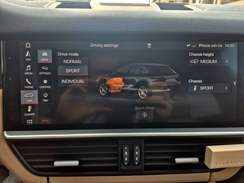 Porsche Cayenne S* BOSE* PANO* TOP, снимка 15 - Автомобили и джипове - 53470094