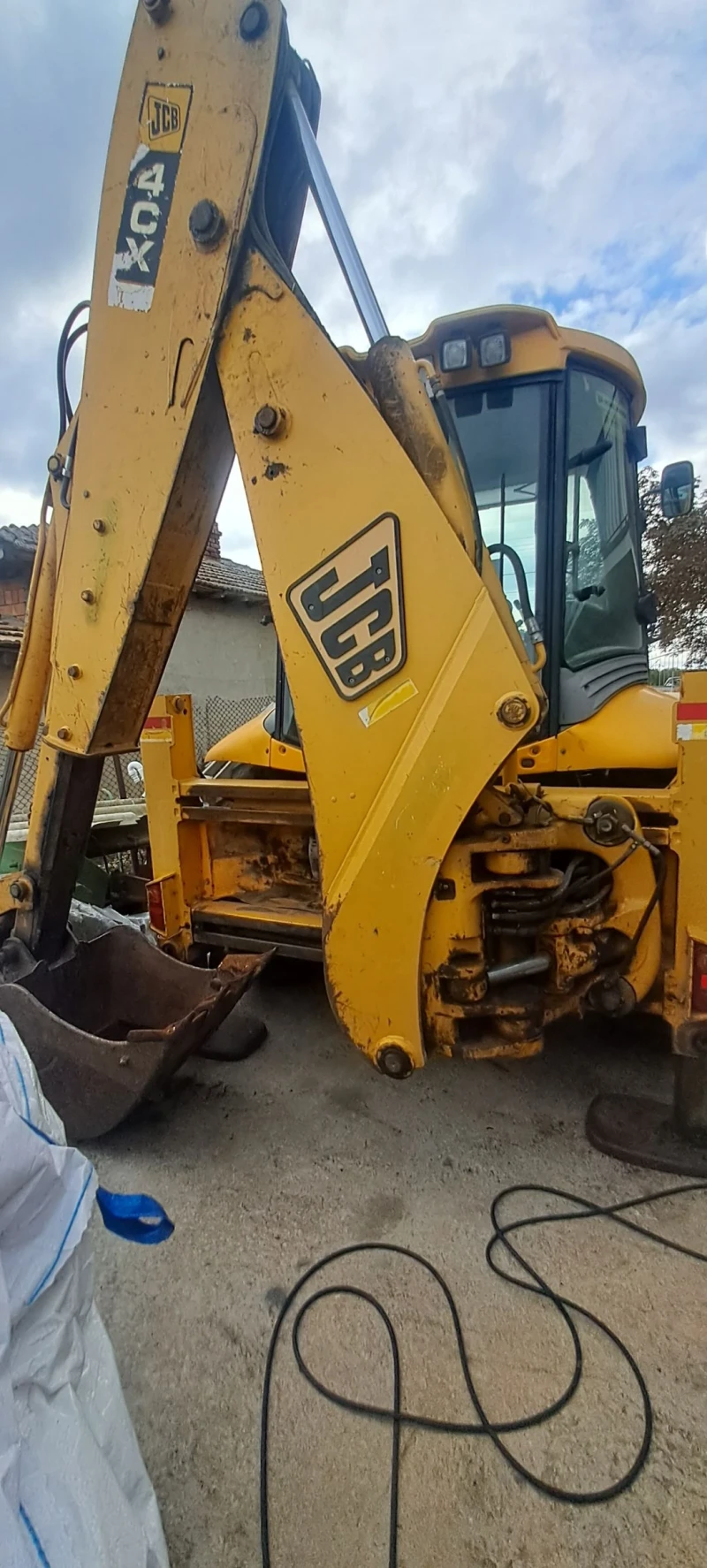 Багер JCB 4cx, снимка 4 - Индустриална техника - 52443848