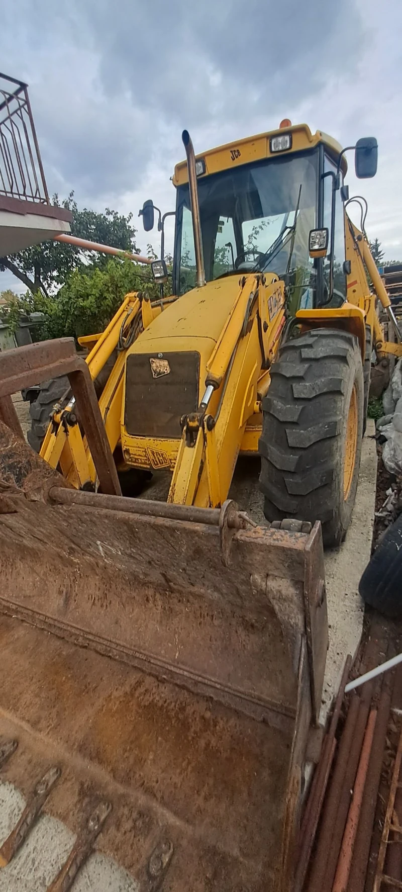 Багер JCB 4cx, снимка 3 - Индустриална техника - 52443848