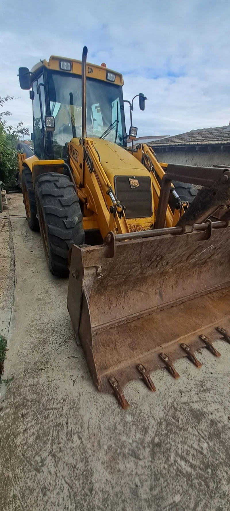 Багер JCB 4cx, снимка 2 - Индустриална техника - 52443848