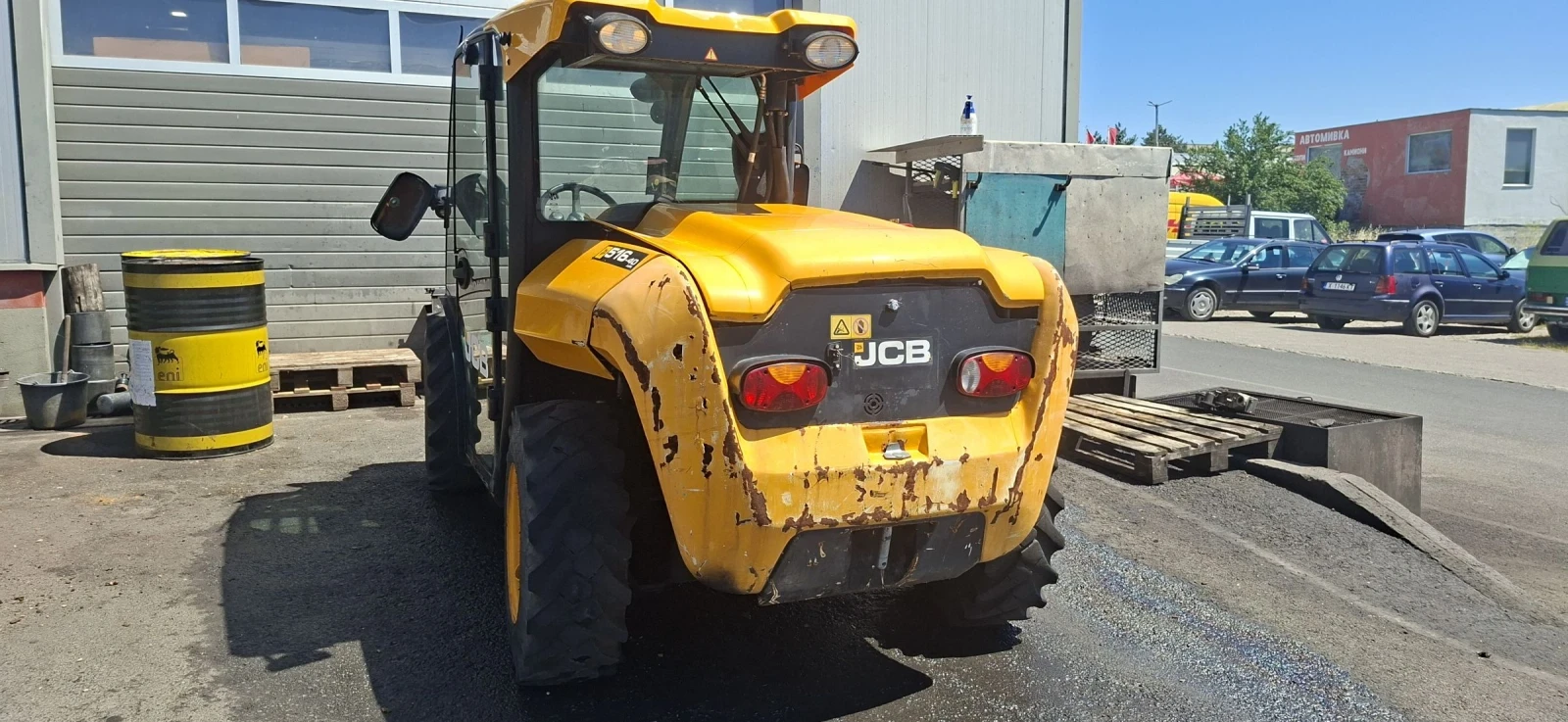 Челен товарач JCB 516-40, снимка 4 - Индустриална техника - 54910513