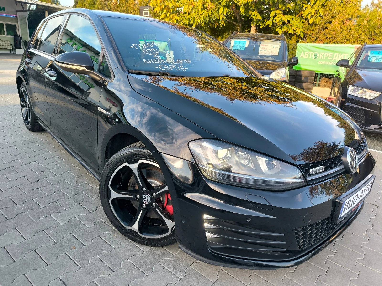 VW Golf 7-GTD-184k.c.6ск.HABИ,  LED, ЕВРО 6, БРУТАЛ-10%! - изображение 8