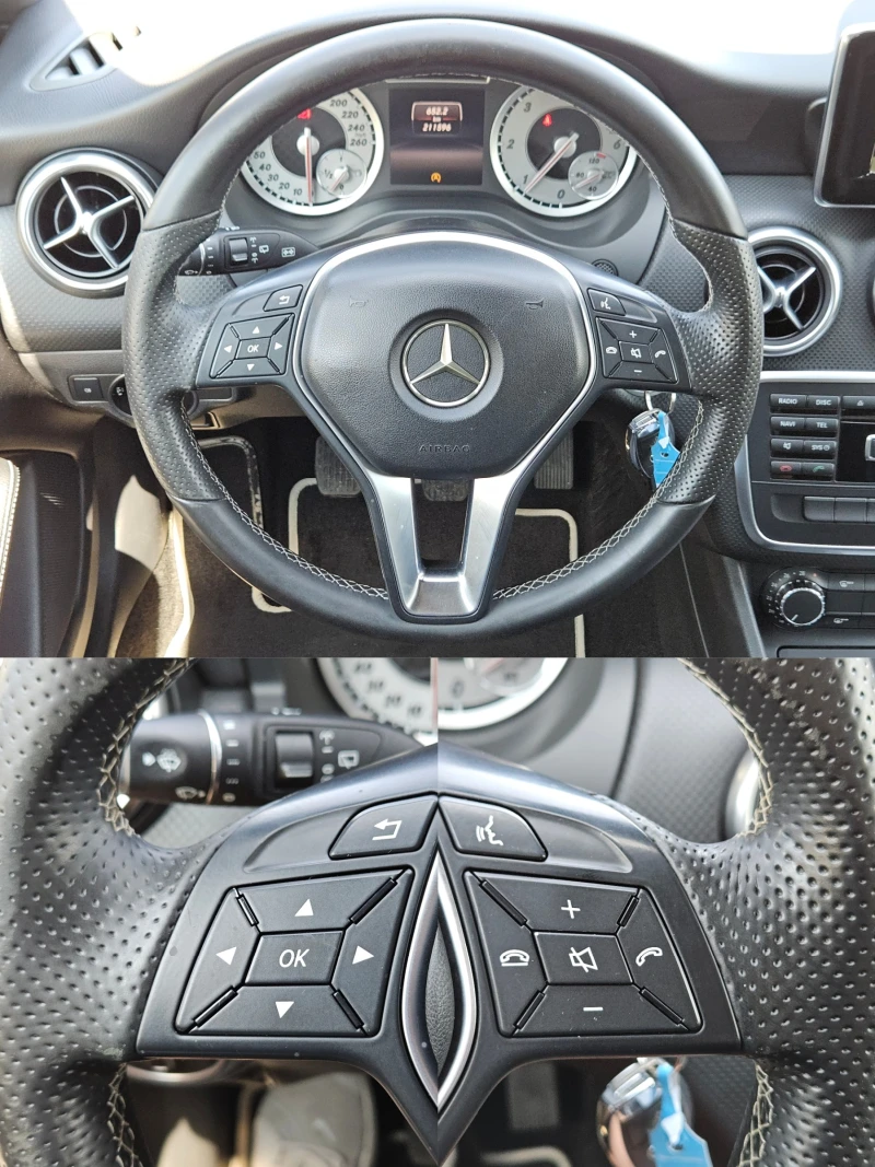 Mercedes-Benz A 180 CDI/AMG/BLACK FRIDAY/LED/КОЖА/NAVI/БЛУТУТ/EURO 5B, снимка 11 - Автомобили и джипове - 51430652