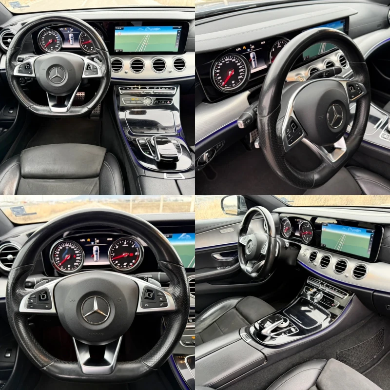 Mercedes-Benz E 350 CDI /AMG / 9G / LED / DISTRONIC / KOJA / BURMESTER, снимка 13 - Автомобили и джипове - 53048008