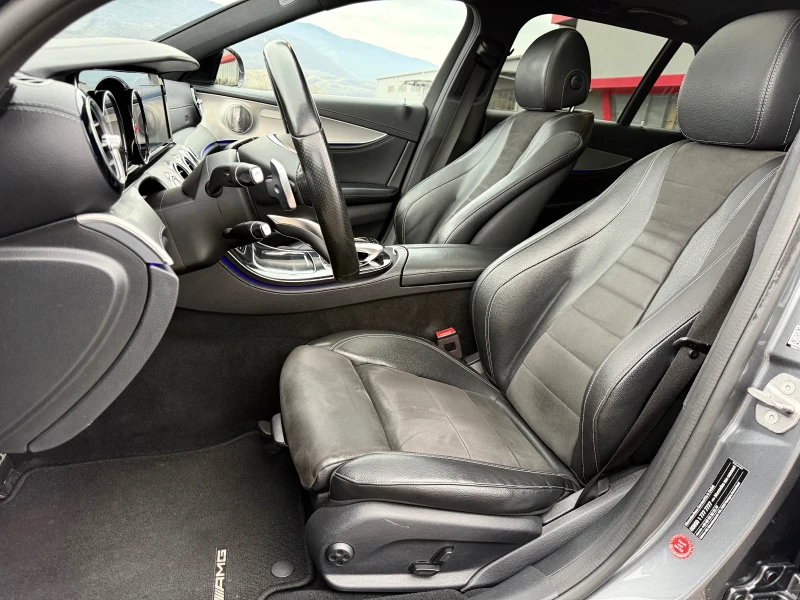 Mercedes-Benz E 350 CDI /AMG / 9G / LED / DISTRONIC / KOJA / BURMESTER, снимка 9 - Автомобили и джипове - 53048008