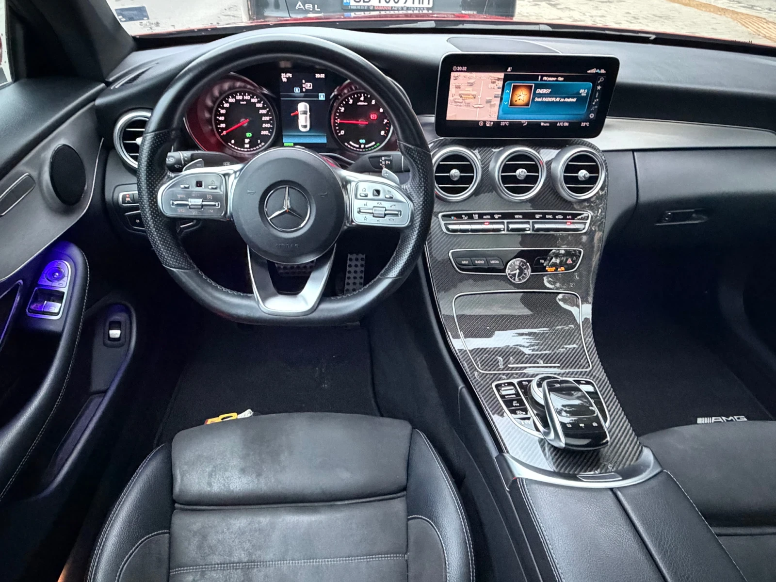 Mercedes-Benz C 200 AMG 4matic hybrid, снимка 12 - Автомобили и джипове - 55738915