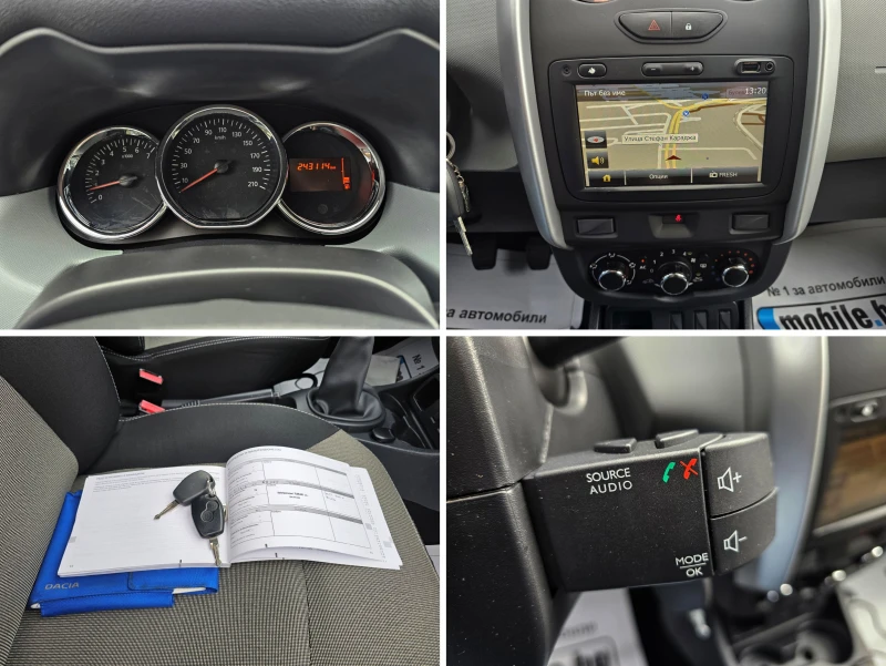 Dacia Duster 1.6i GPL* FACE* NAVI, снимка 14 - Автомобили и джипове - 52309589