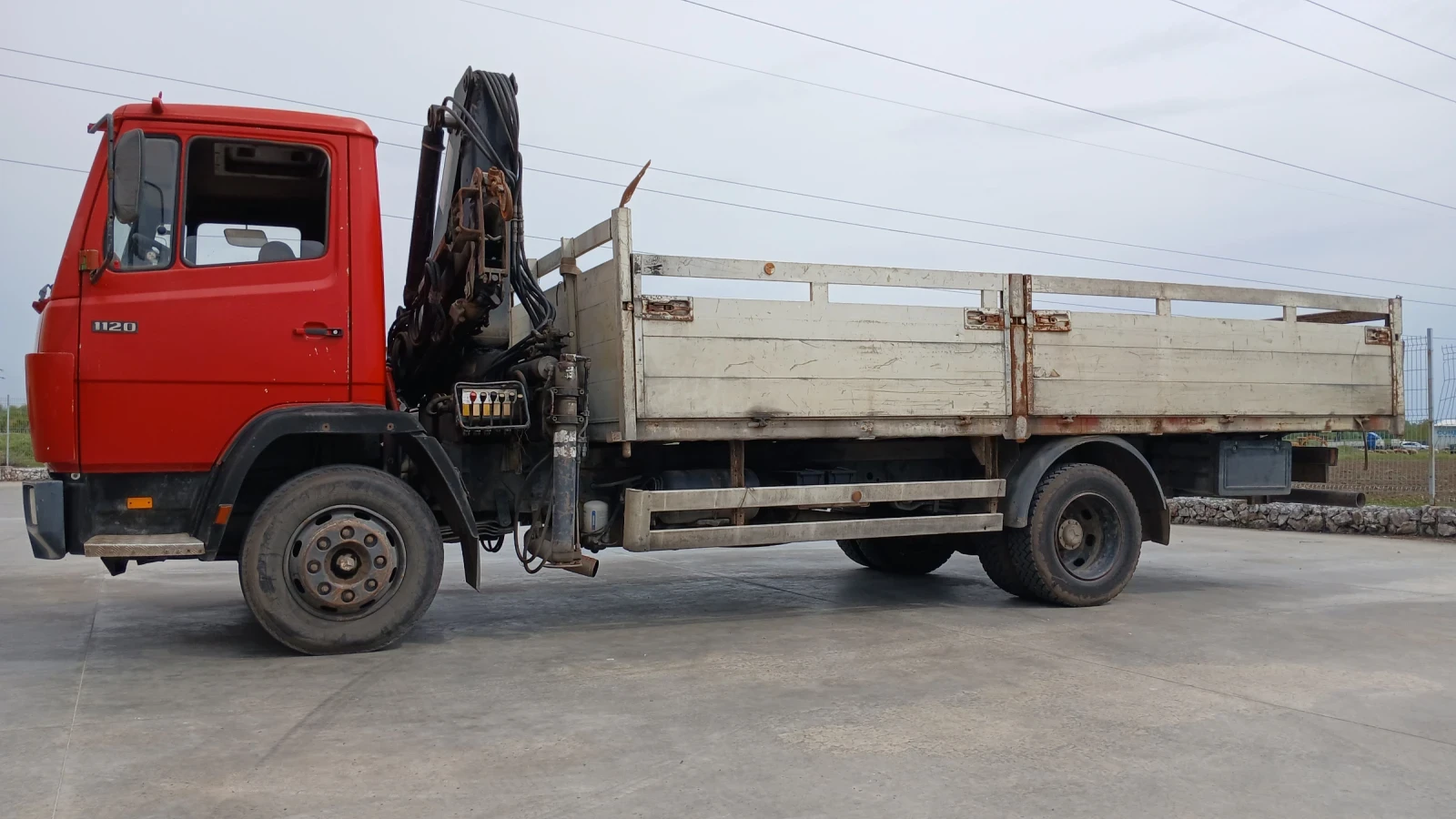 Mercedes-Benz 1120 КРАН , снимка 3 - Камиони - 54773799