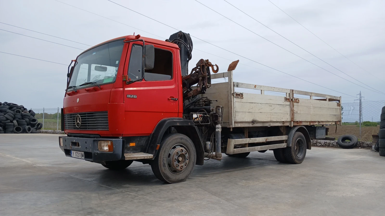 Mercedes-Benz 1120 КРАН 