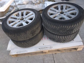 Гуми с джанти Continental 205/55R16, снимка 1 - Гуми и джанти - 49523442