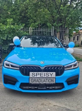 Обява за продажба на BMW M5 М550i, Mild-Hybrid, xDrive, 500kc, H&K music ~77 777 лв. - изображение 1