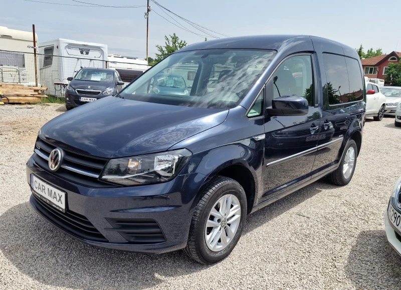 VW Caddy 1.4TGi/Ecofuel/Авт./Лизинг, снимка 1 - Автомобили и джипове - 47288565