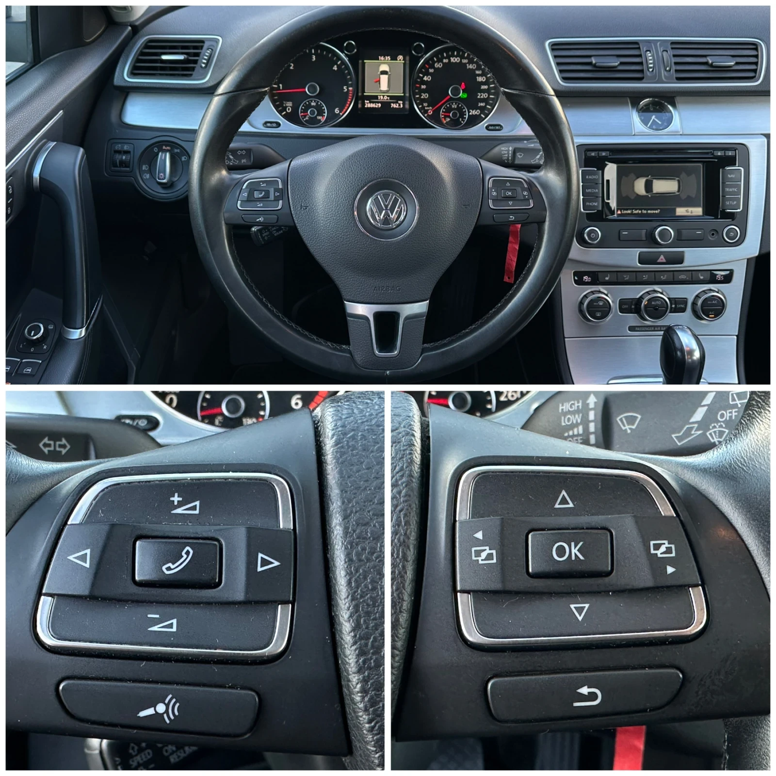 VW Passat 2.0 TDI HIGHLINE*  177кс* Автомат * Кожа/Алкантара - изображение 9