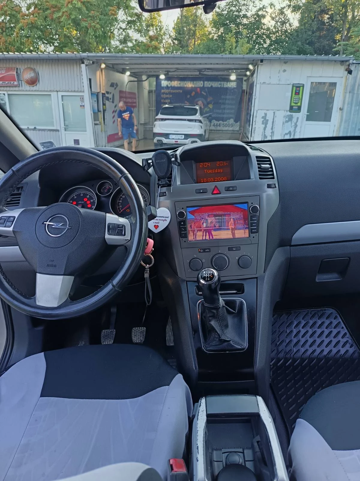 Opel Zafira 1, 6 метан с екстра за инвалиди, снимка 8 - Автомобили и джипове - 55031111