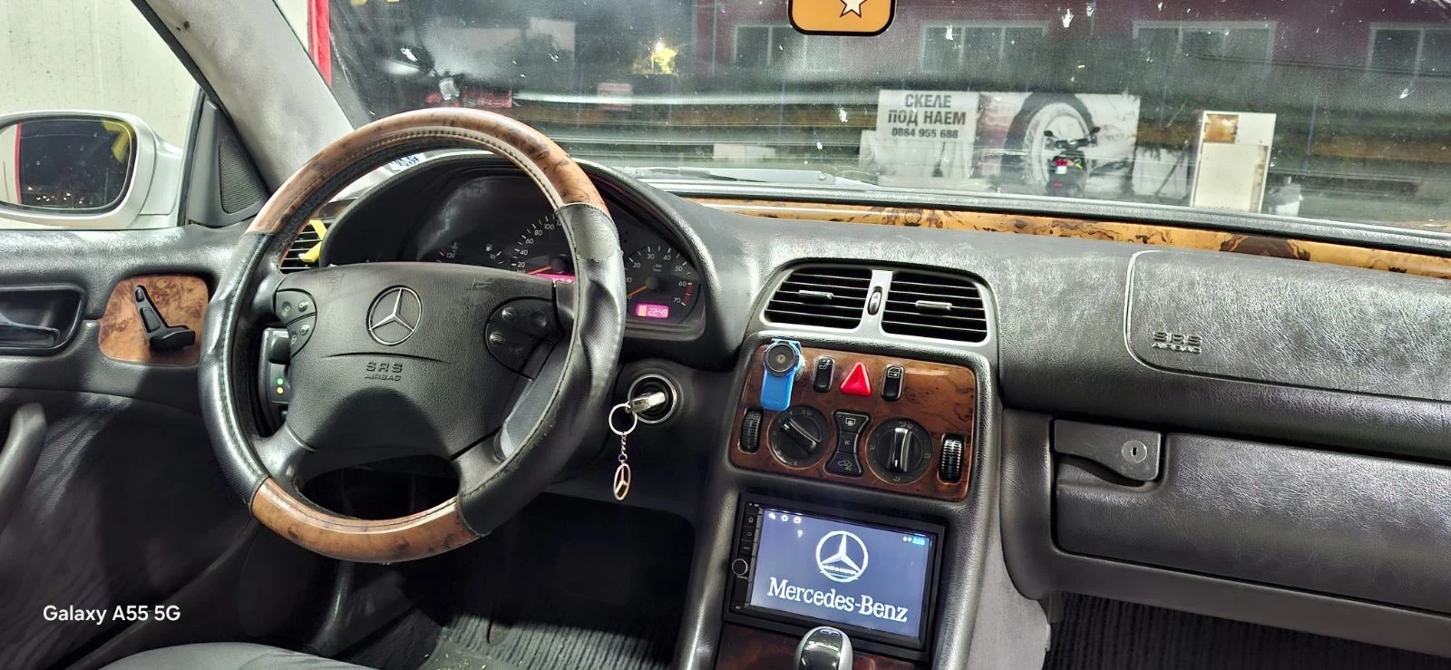 Mercedes-Benz CLK CLK200 kompresor 163hp, снимка 7 - Автомобили и джипове - 55730576