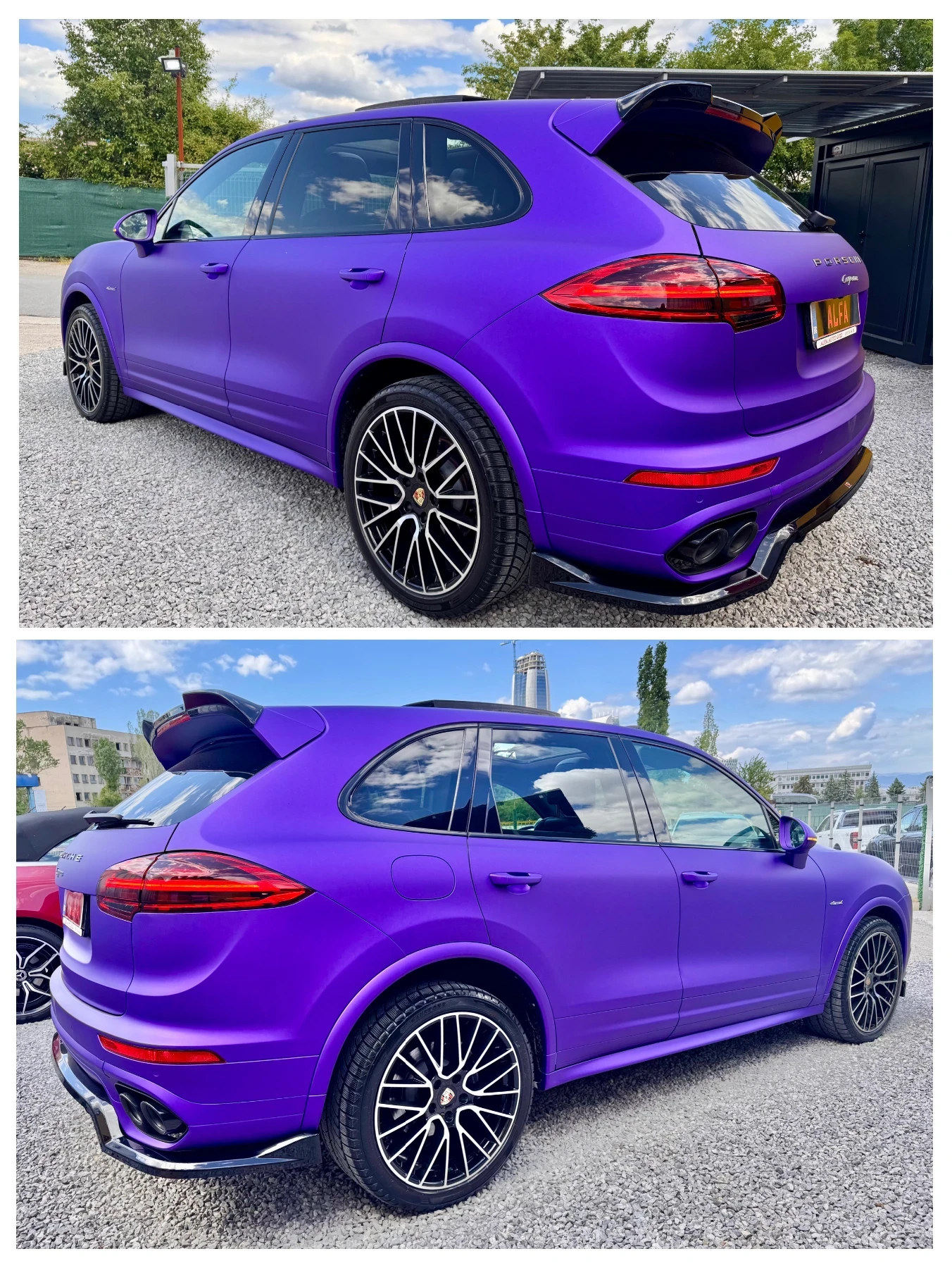 Porsche Cayenne 3.0d/ПОРЪЧКОВ/ЛИЛАВ САТЕН/ФОЛИО/БЕЗ АНАЛОГ/// - изображение 8