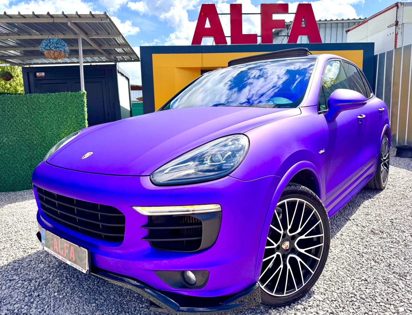 Porsche Cayenne 3.0d/ПОРЪЧКОВ/ЛИЛАВ САТЕН/ФОЛИО/БЕЗ АНАЛОГ/// - изображение 2