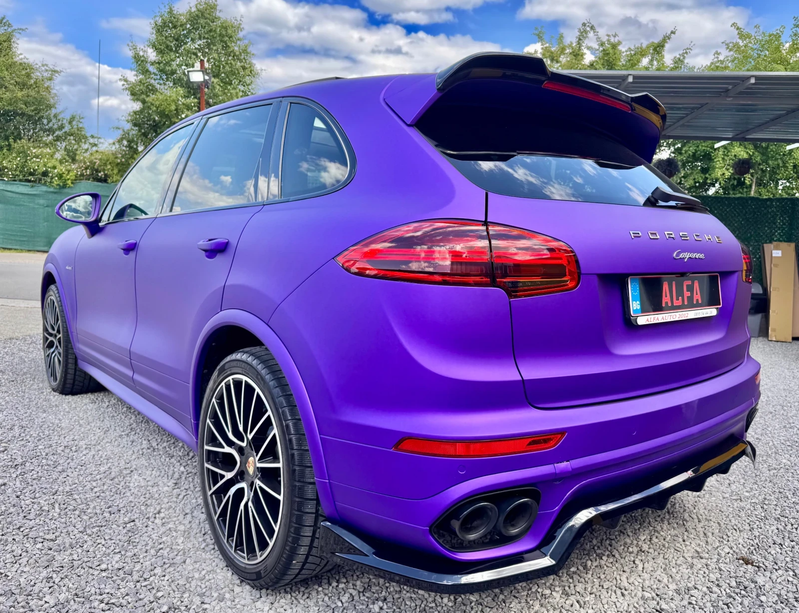 Porsche Cayenne 3.0d/ПОРЪЧКОВ/ЛИЛАВ САТЕН/ФОЛИО/БЕЗ АНАЛОГ/// - изображение 7