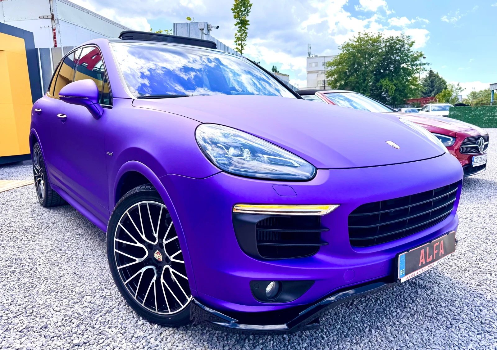 Porsche Cayenne 3.0d/ПОРЪЧКОВ/ЛИЛАВ САТЕН/ФОЛИО/БЕЗ АНАЛОГ/// - изображение 4