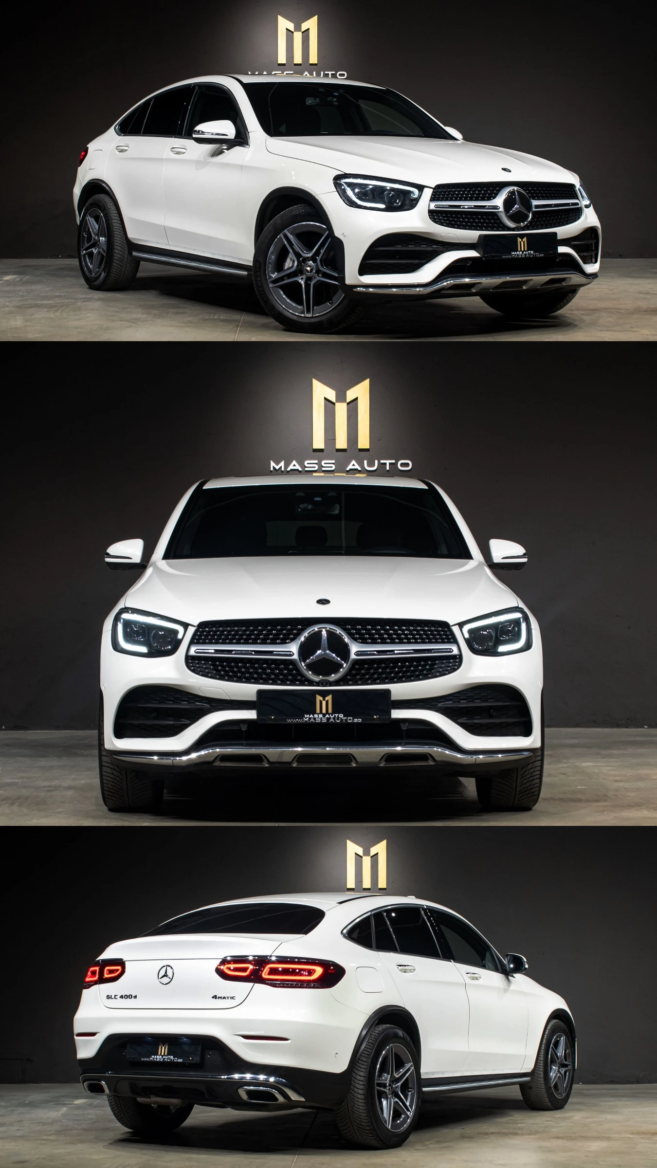 Mercedes-Benz GLC 350 /400d/Coupe/AMG/4Matic/ПълнаСервизнаИстория, снимка 2 - Автомобили и джипове - 56164903