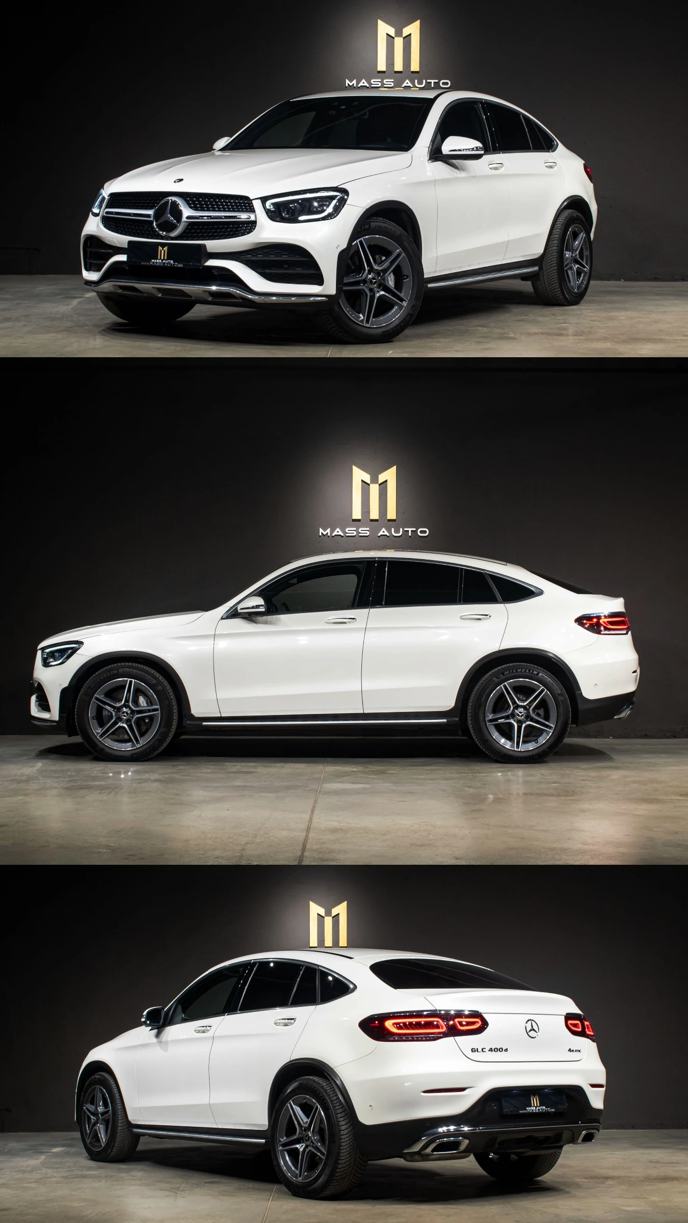 Mercedes-Benz GLC 350 /400d/Coupe/AMG/4Matic/ПълнаСервизнаИстория, снимка 3 - Автомобили и джипове - 56164903