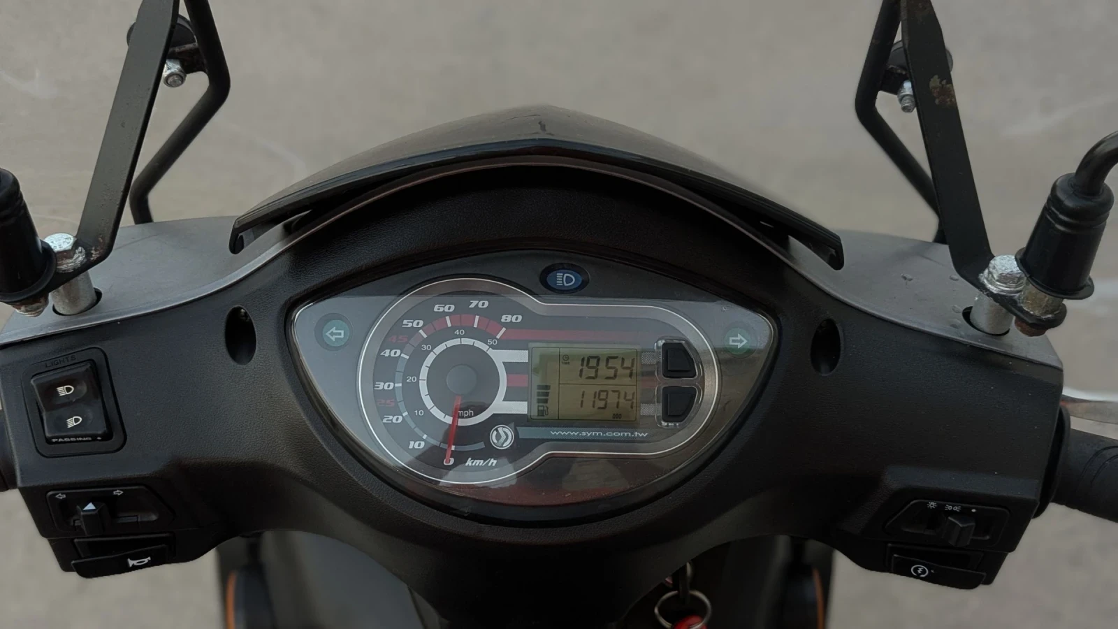 Sym Symphony SR 49cc 4T 2015г. 12 000км , снимка 11 - Мотоциклети и мототехника - 55341768