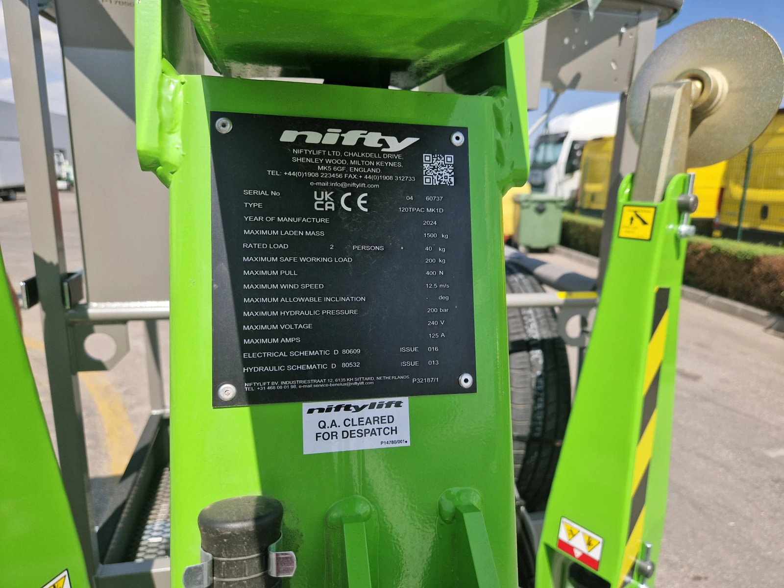 Автовишка Друга марка NiftyLift Nifty 120 T - изображение 7