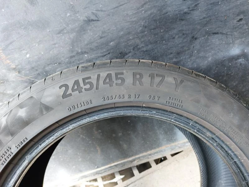 Гуми Летни 245/45R17, снимка 6 - Гуми и джанти - 37110747