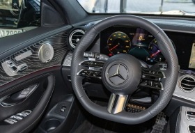 Mercedes-Benz E 400 d T 4Matic = AMG Line= Night Package Гаранция, снимка 6 - Автомобили и джипове - 45353944
