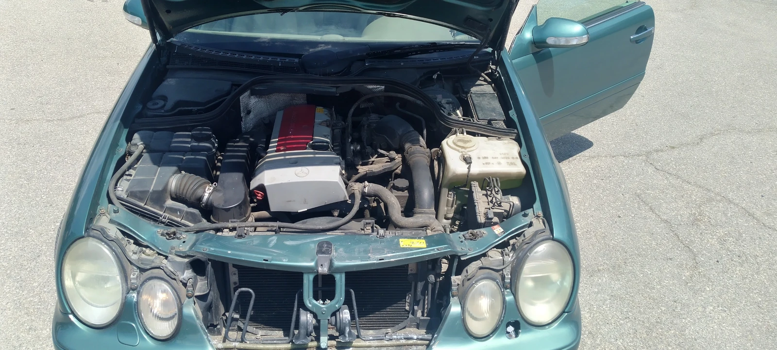 Mercedes-Benz CLK 200 KOMPRESSOR автоматик, снимка 14 - Автомобили и джипове - 55461882