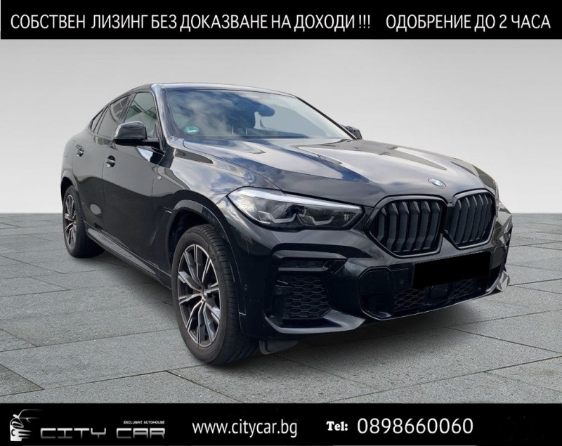 BMW X6 30d/ M-SPORT/ xDrive/ ICONIC GLOW/ 360 CAMERA/ 20/