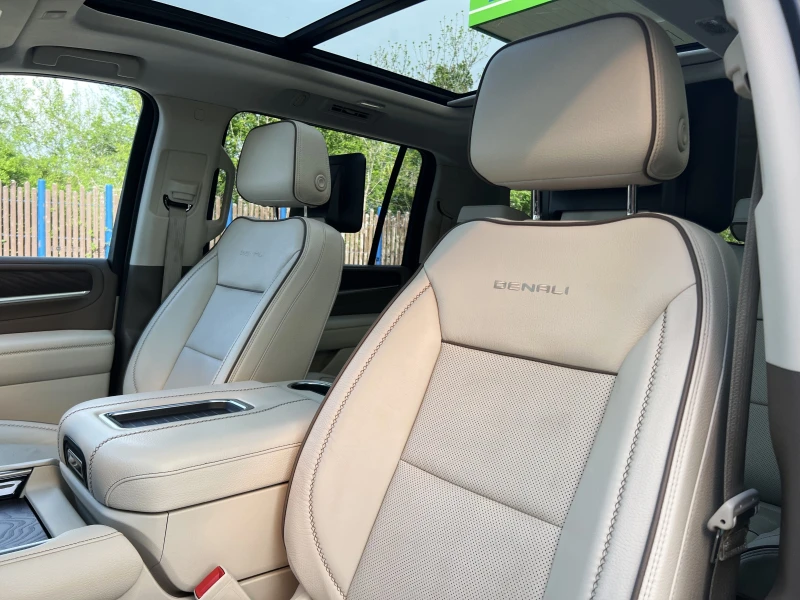 Gmc Yukon 6.2 V8 DENALI/BOSE/PANO/HEAD UP/360/TV/7-МЕСТЕН/, снимка 9 - Автомобили и джипове - 49992444