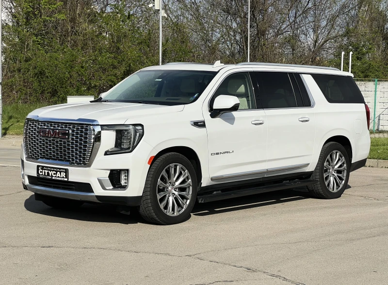Gmc Yukon 6.2 V8 DENALI/BOSE/PANO/HEAD UP/360/TV/7-МЕСТЕН/, снимка 3 - Автомобили и джипове - 49992444