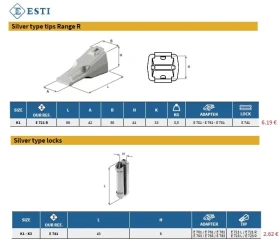 Продаваме зъби,кофи ножове на топ цени, снимка 17