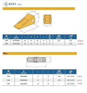 Продаваме зъби,кофи ножове на топ цени, снимка 6