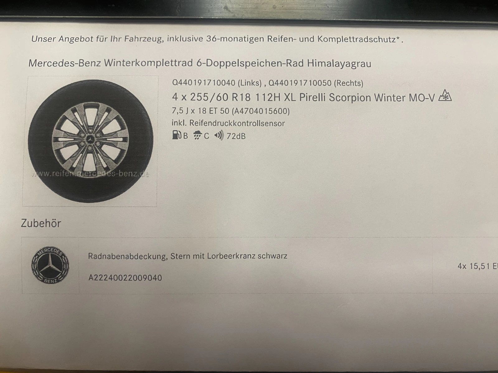    255/60R18  Mercedes-Benz X-Klasse | Mobile.bg   7
