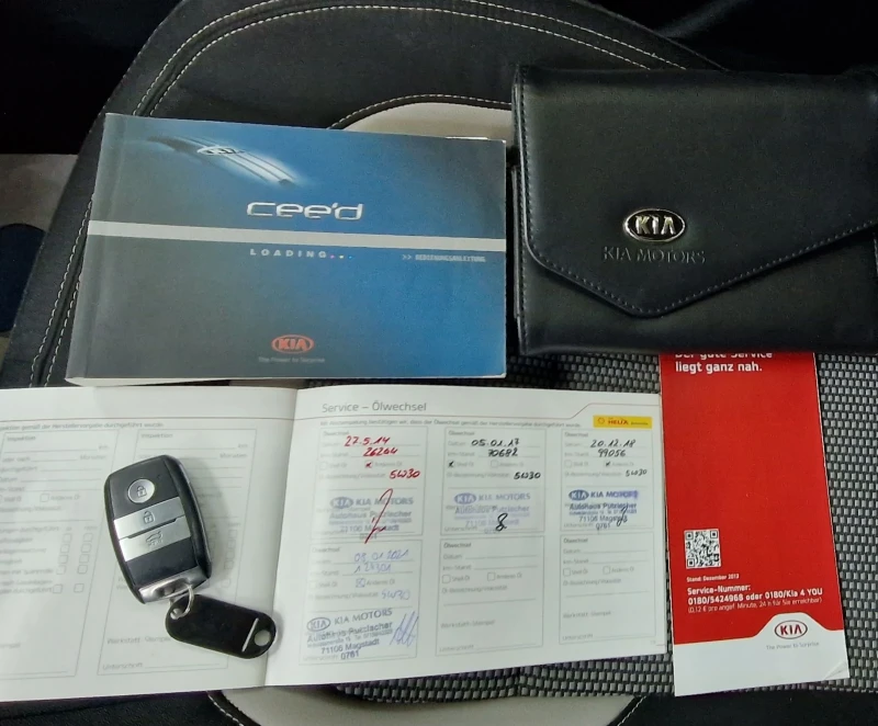 Kia Ceed Premium/Navi/LED/Kamera, снимка 17 - Автомобили и джипове - 47959868