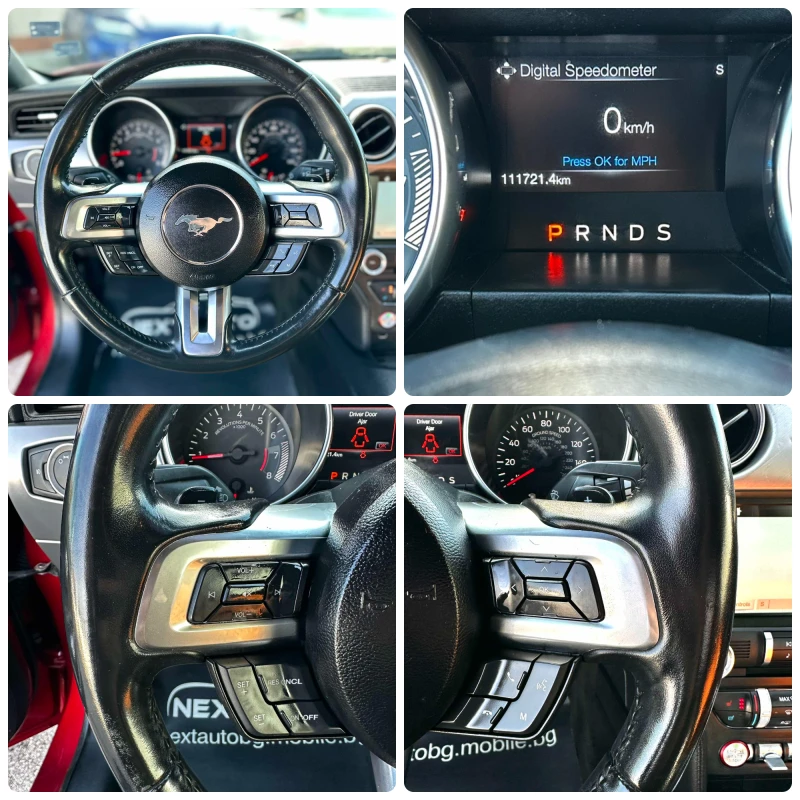 Ford Mustang 2.3i 310HP ECOBOOST PREMIUM CARPLAY, снимка 13 - Автомобили и джипове - 52393345