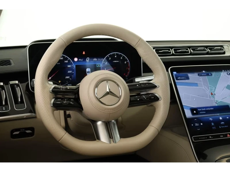 Mercedes-Benz S 580 Long, Pano, 4matic, Месечна вноска от 2200 лв., снимка 6 - Автомобили и джипове - 52650225