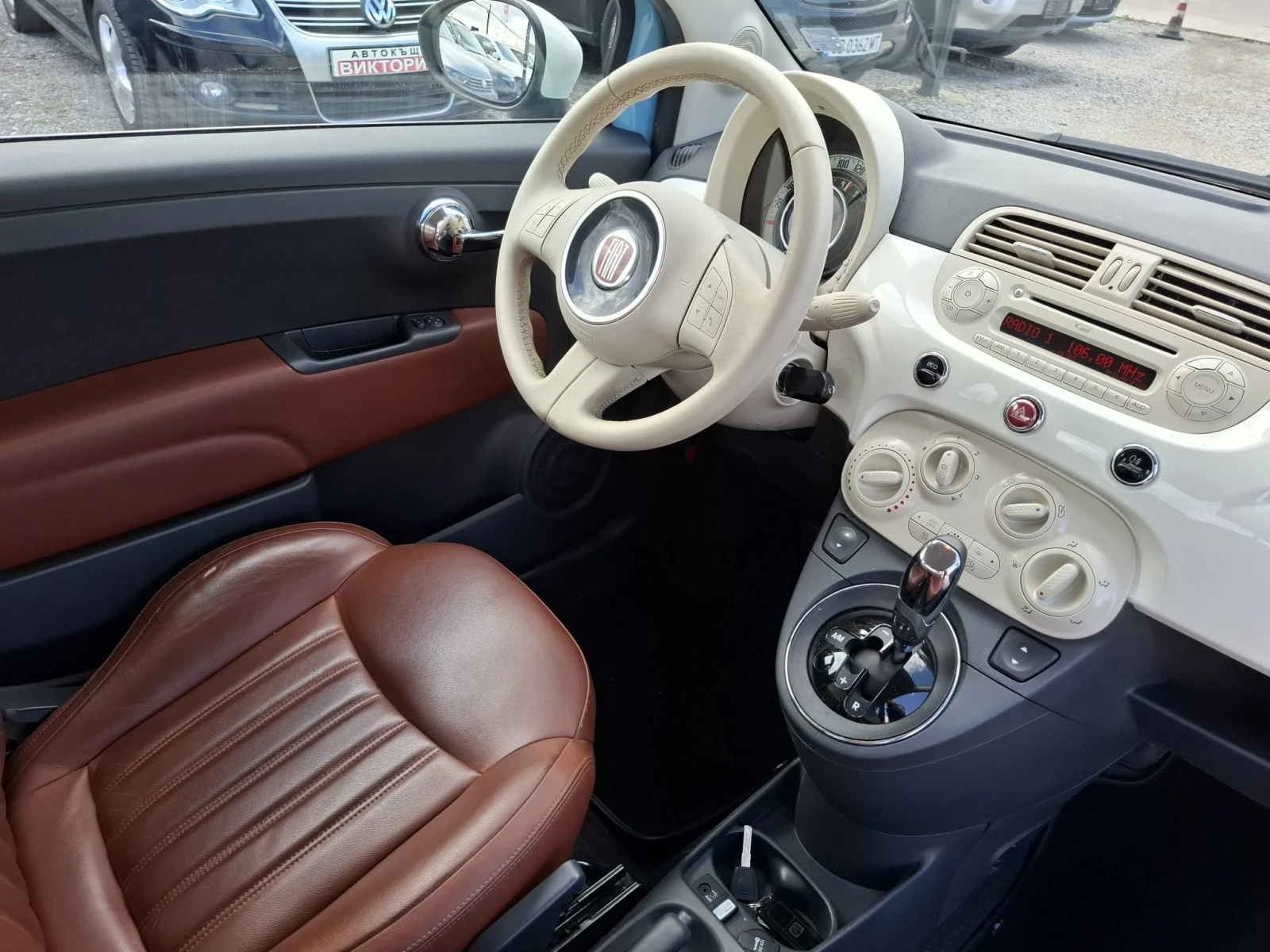 Fiat 500 0.9, 105к.с. 73000км. Автомат  - изображение 10