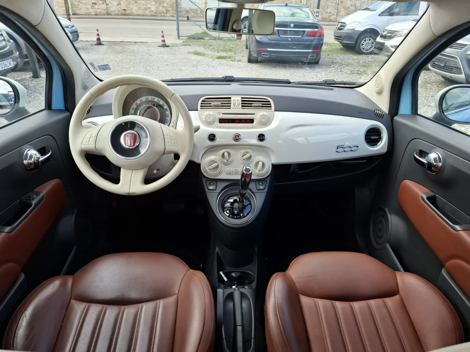 Fiat 500 0.9, 105к.с. 73000км. Автомат  - изображение 9