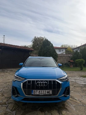 Audi Q3 2022 г./231 к.с/2000 куб/цвят:син